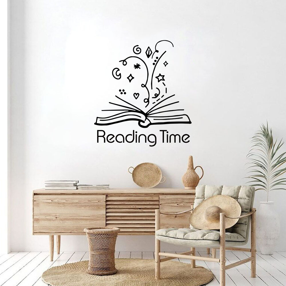 Home Decor Wall Tiles - 1PC Lovely Book Personalized Name Pvc