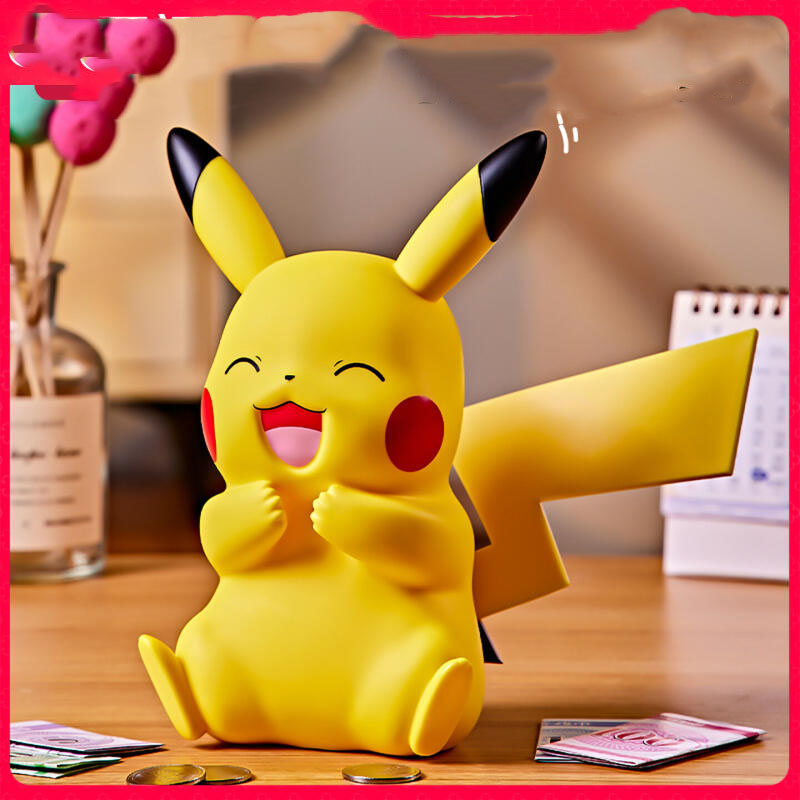 Home Decor Online - Pikachu Piggy Bank Cartoon Kawaii Figurine