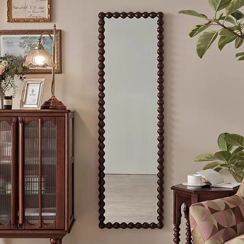 Home Decor Medieval - Medieval American retro solid wood dressing