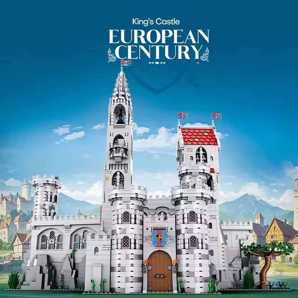 Home Decor Medieval - 3999PCS Medieval King's Castle Building Blocks