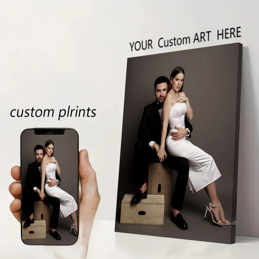 Custom Print Canvas Poster Ani - Home Decor Games ulasan dan harga
