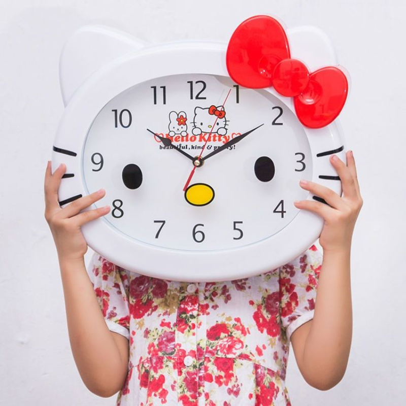 Cute Sanrio HelloKitty Silent  - Home Decor Online ulasan dan harga