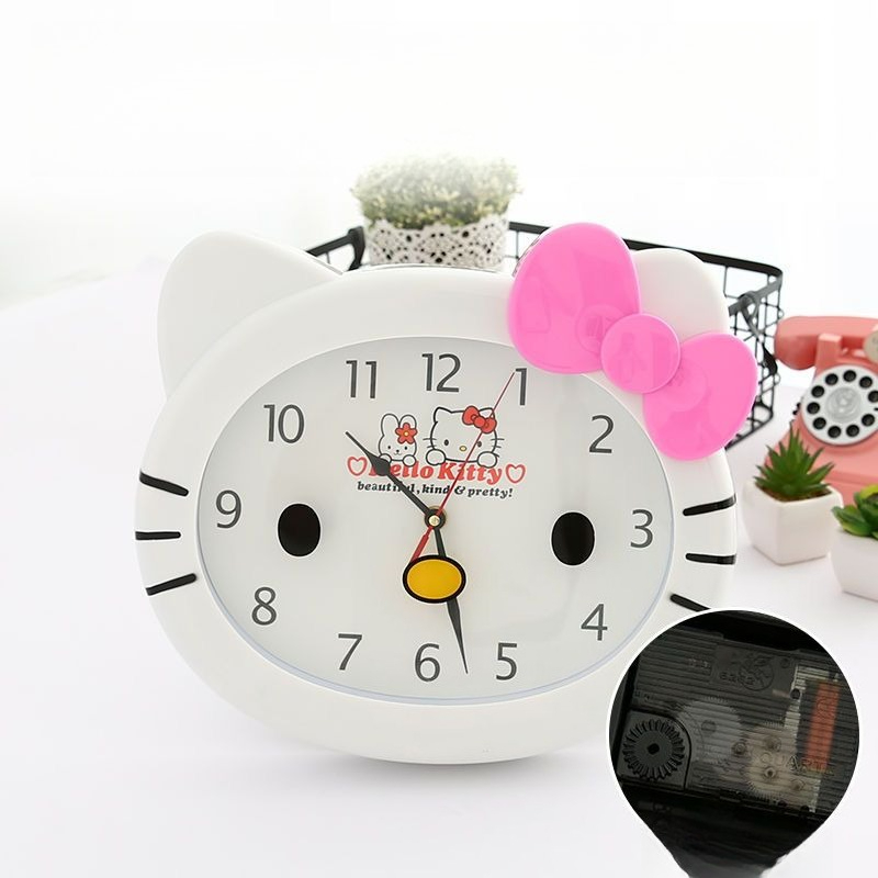 Cute Sanrio HelloKitty Silent  - Home Decor Online ulasan dan harga