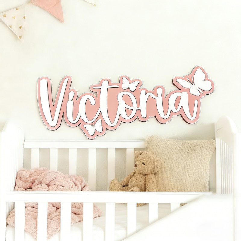 1Pc Custom Cartoon Butterfly N - Home Decor For Birthday ulasan dan harga