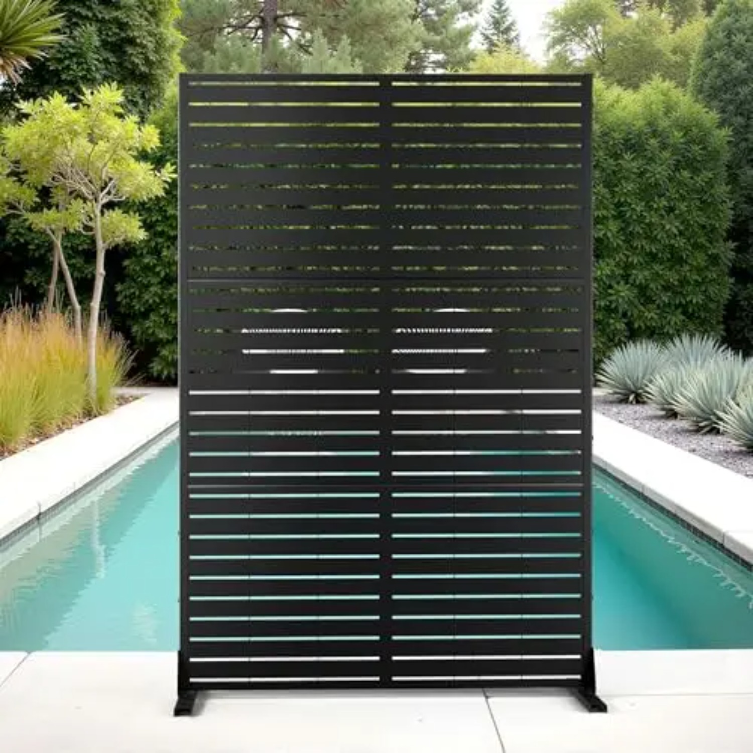 Metal Privacy Screen Outdoor F - Room Divider Screen ulasan dan harga