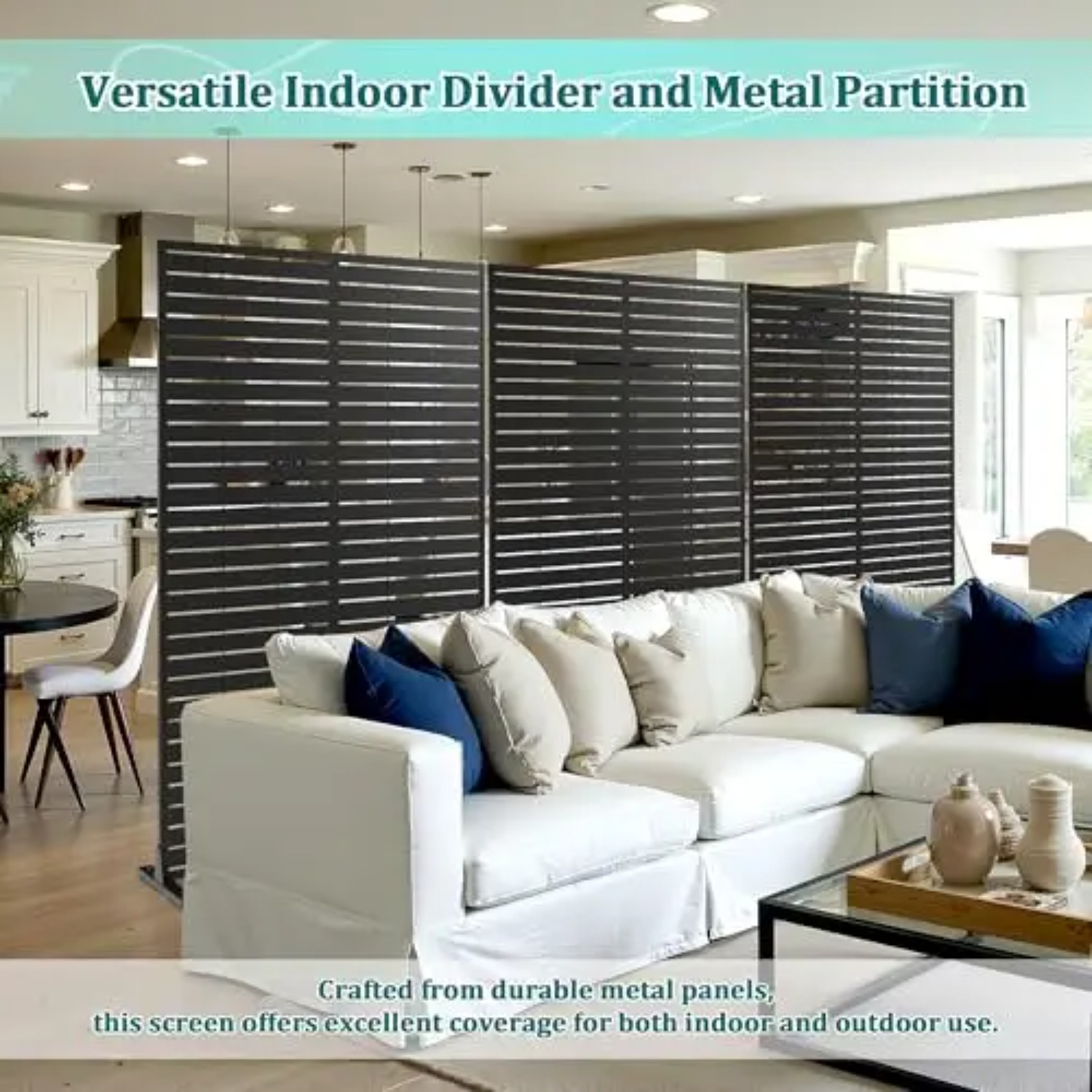Metal Privacy Screen Outdoor F - Room Divider Screen ulasan dan harga