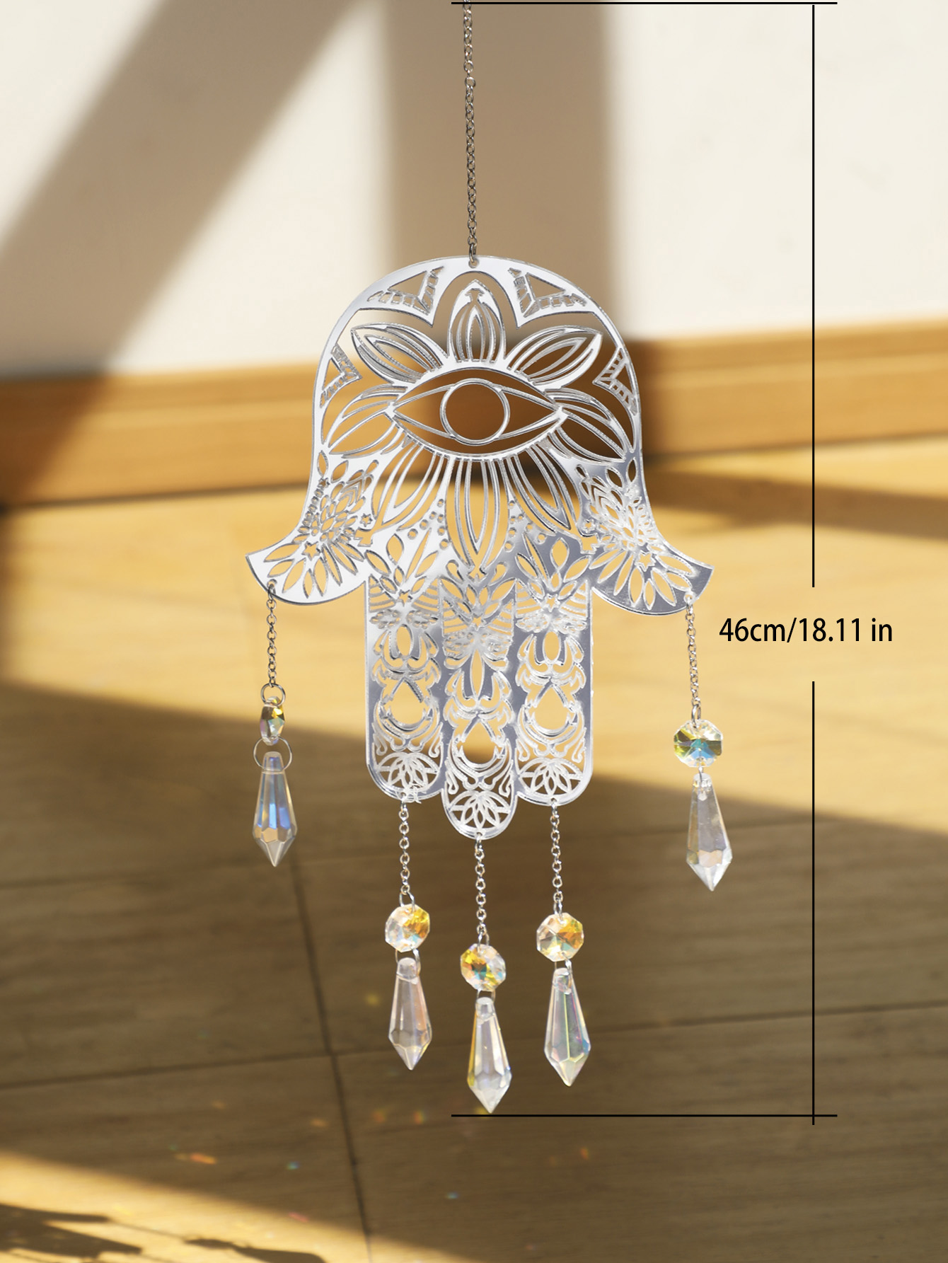 Evil Eye Hanging Garden Suncat - Crystal Sun Catcher ulasan dan harga