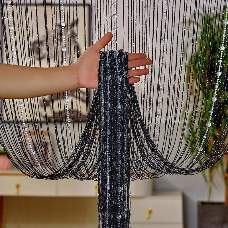 1pcs 100*200cm Crystal Beaded  - Room Divider Screen ulasan dan harga