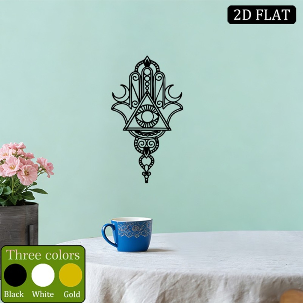 CIFBUY Iron Wall Art Hamsa Evi - Home Decoration ulasan dan harga