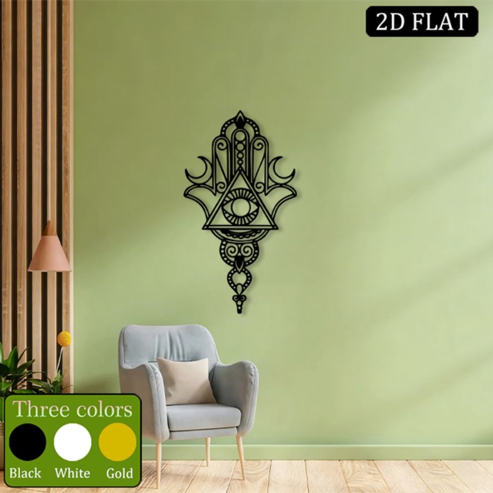 CIFBUY Iron Wall Art Hamsa Evi - Home Decoration ulasan dan harga