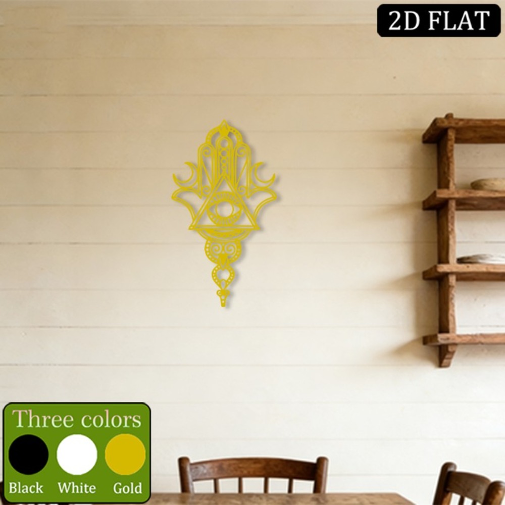 CIFBUY Iron Wall Art Hamsa Evi - Home Decoration ulasan dan harga