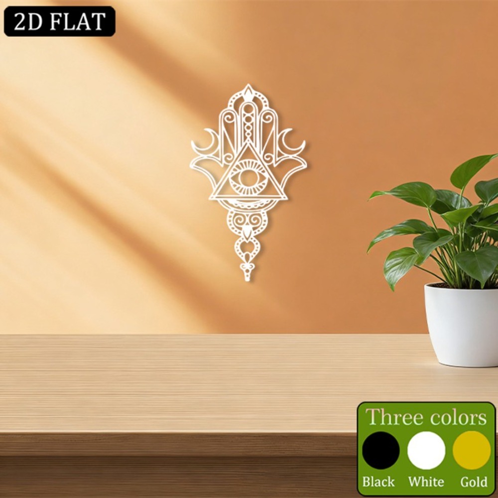 CIFBUY Iron Wall Art Hamsa Evi - Home Decoration ulasan dan harga
