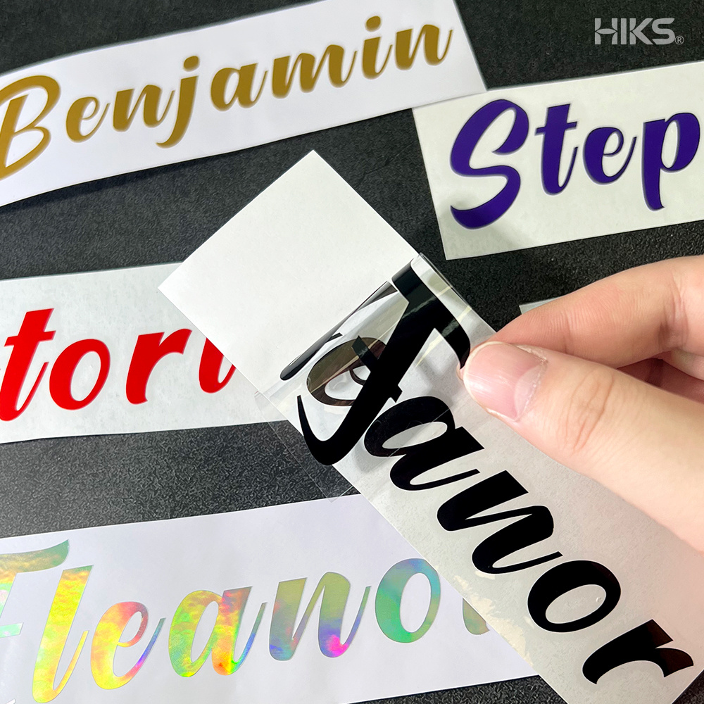 3PCS Custom Name Stickers Pers - Home Decor For Birthday ulasan dan harga