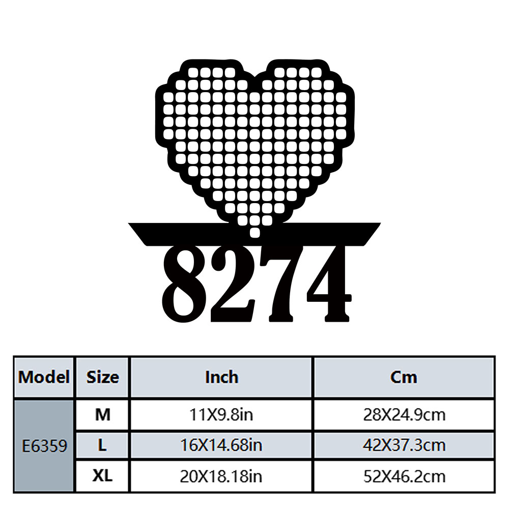1PC Cool Love Customizable Nam - Home Decor Wall Tiles ulasan dan harga