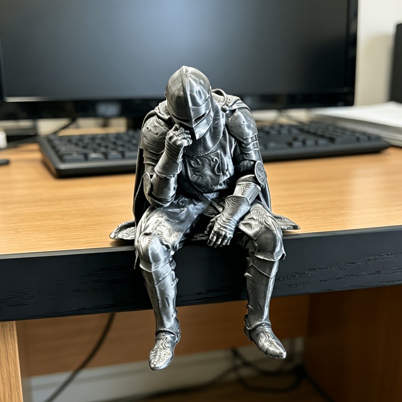 Medieval Knight Figurine Vinta - Home Decor Medieval ulasan dan harga