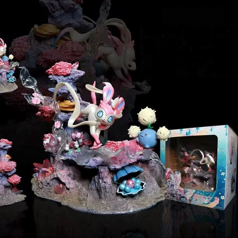 Gk Figure Sylveon Shroomish Cl - Home Decor Games ulasan dan harga