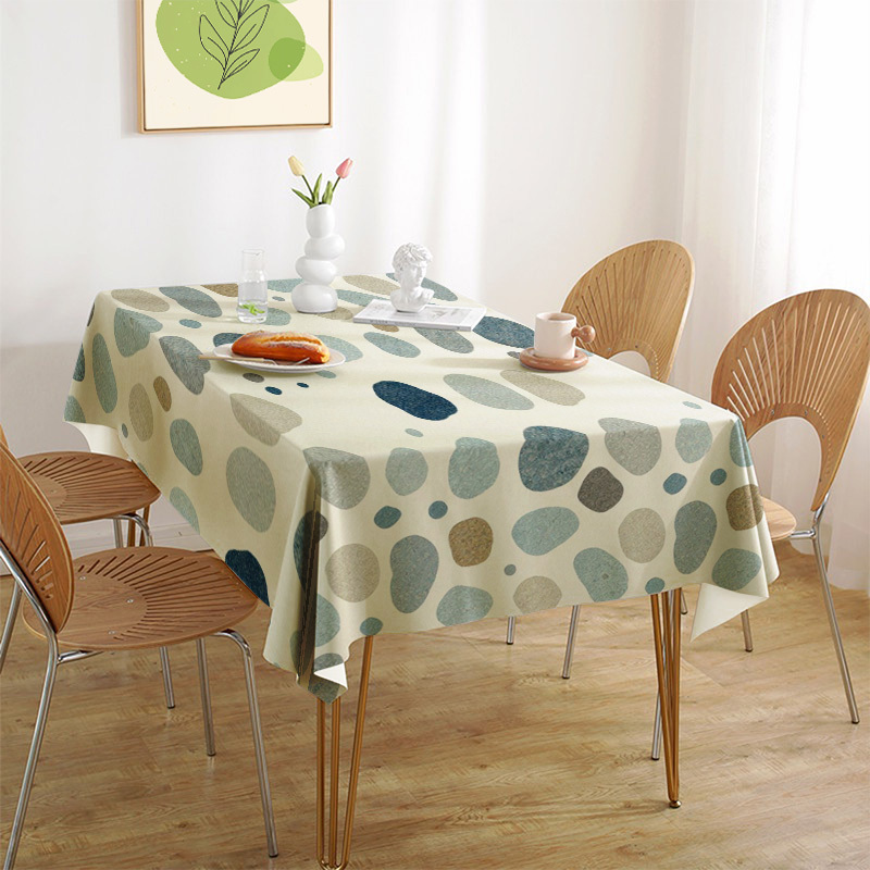 1pc, 2D Flat Printed Tableclot - Home Decor Color Palettes ulasan dan harga