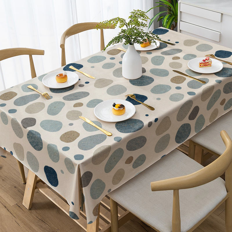 1pc, 2D Flat Printed Tableclot - Home Decor Color Palettes ulasan dan harga