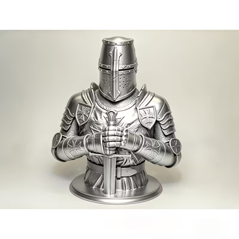 Battle-Hardened Crusader Guard - Home Decor Medieval ulasan dan harga