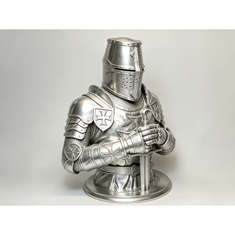Battle-Hardened Crusader Guard - Home Decor Medieval ulasan dan harga