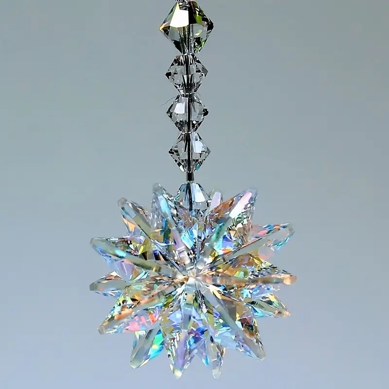 Star Crystal Sun Catcher Hangi - Crystal Sun Catcher ulasan dan harga