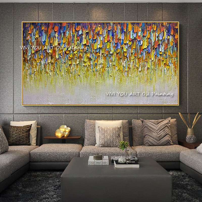 The Abstract Handmade Color Th - Home Decor Color Palettes ulasan dan harga