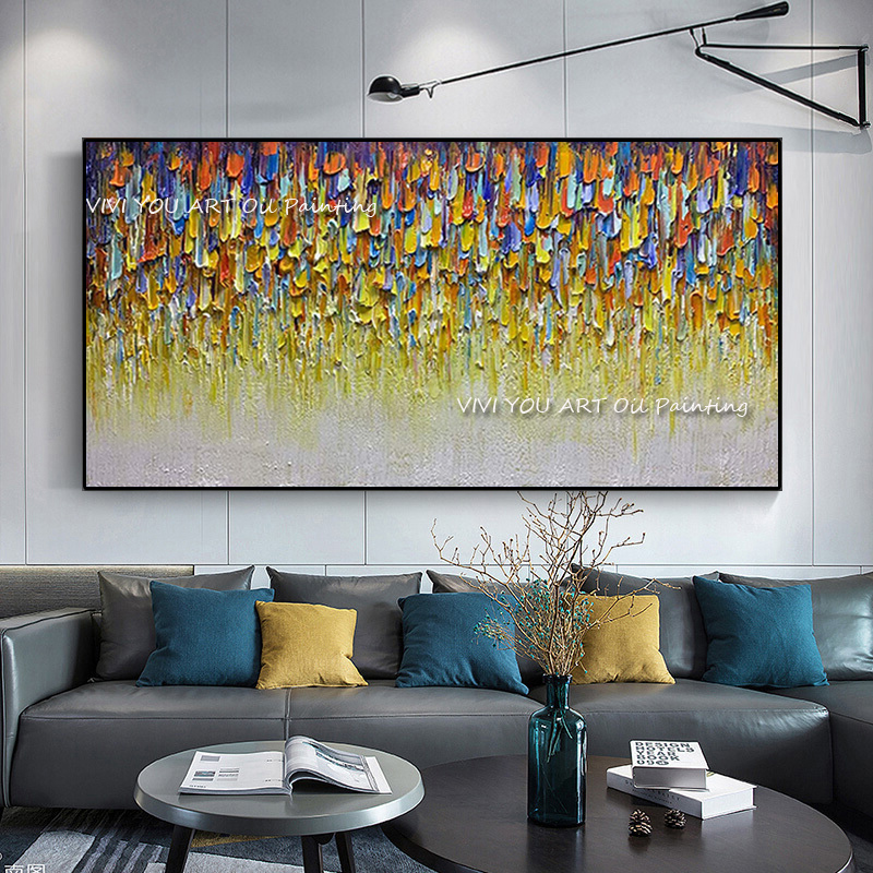 The Abstract Handmade Color Th - Home Decor Color Palettes ulasan dan harga