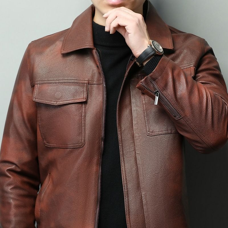 Vintage Brown Cowhide Leather  - Cowhide Rug Faux ulasan dan harga