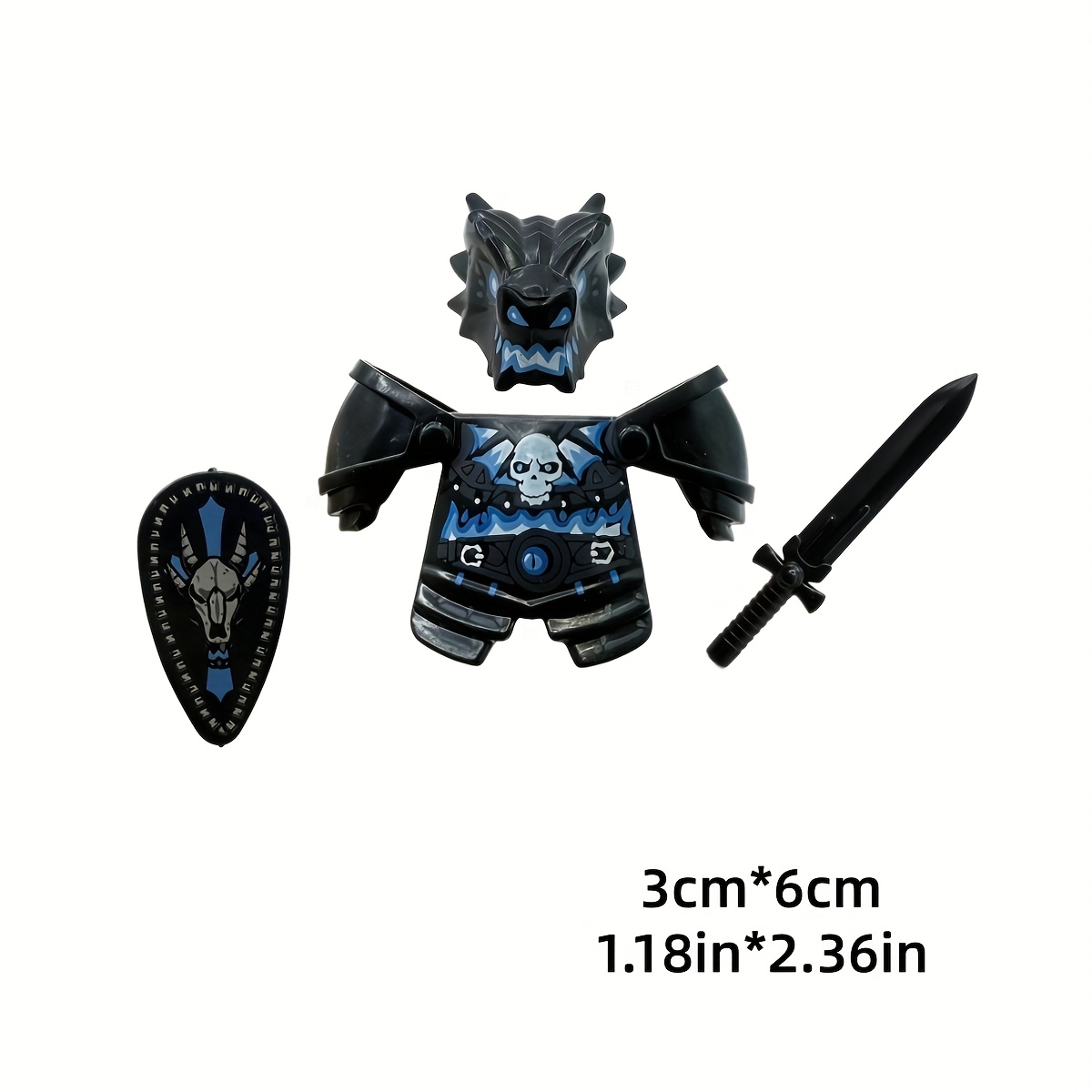 Dragon Knight Complete Set Und - Home Decor Medieval ulasan dan harga