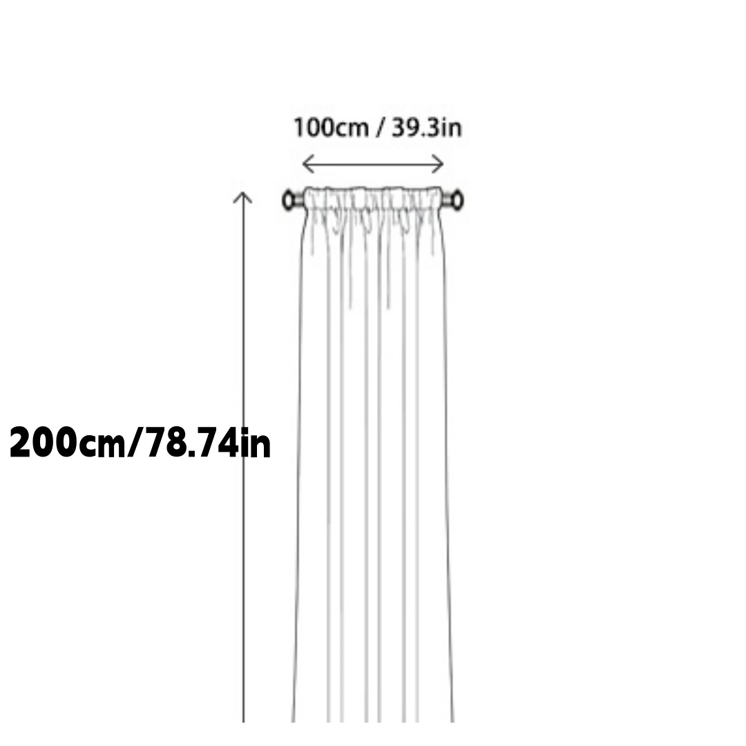 1pc 1x2m Door String Curtain S - Room Divider Screen ulasan dan harga