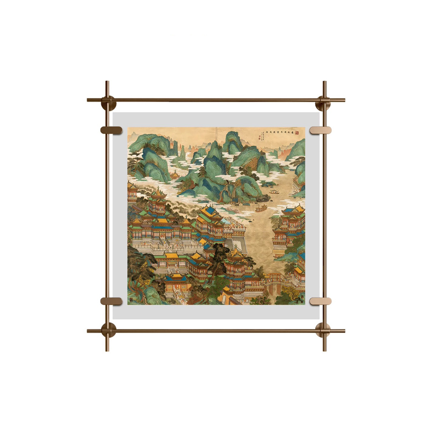 Acrylic installation painting  - Abstract Oil Painting ulasan dan harga
