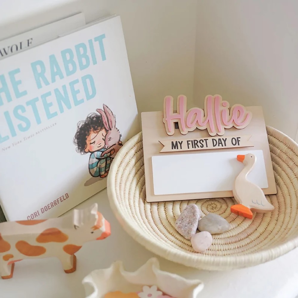 1Pc Custom First and Last Day  - Home Decor For Birthday ulasan dan harga