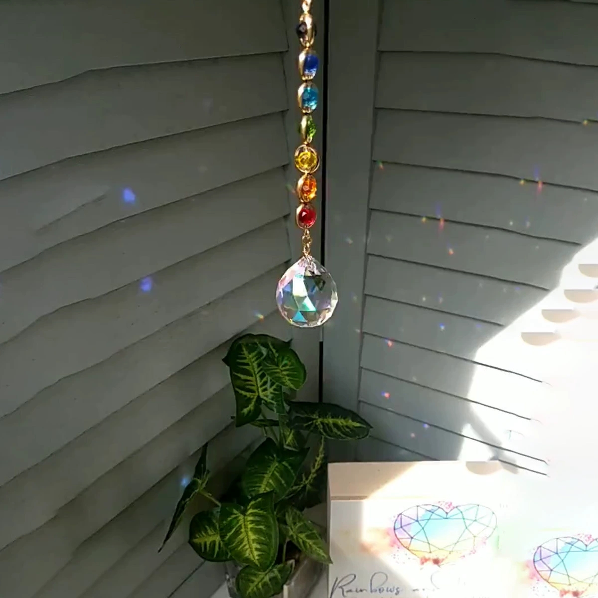 1PC Crystal Glass Suncatcher M - Crystal Sun Catcher ulasan dan harga