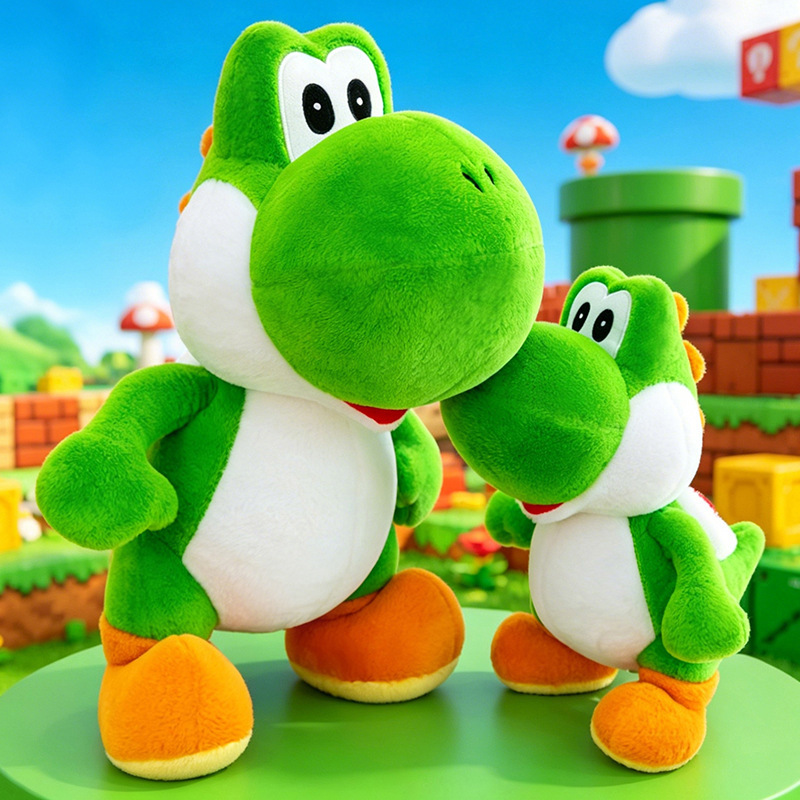 Cute Yoshi Green Dinosaur Plus - Home Decor Games ulasan dan harga