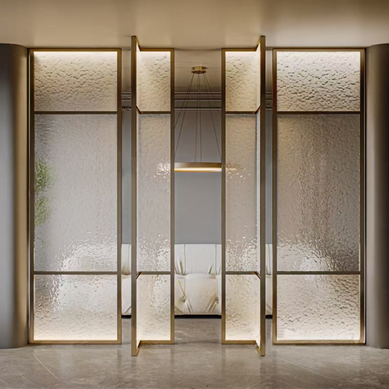 custom.Modern Stainless Steel  - Room Divider Screen ulasan dan harga