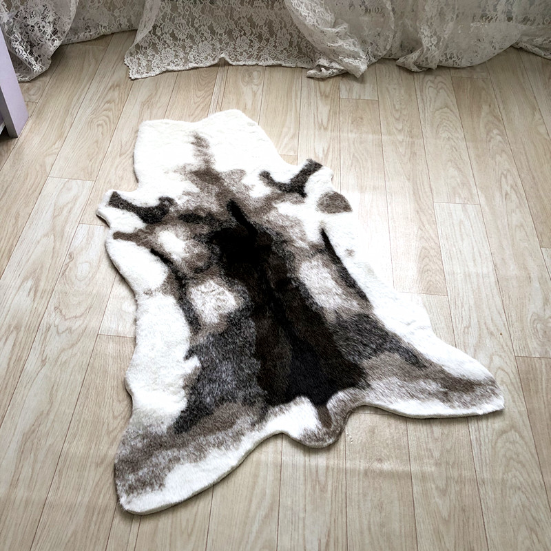 Tiger Printed Rug Cow Leopard  - Cowhide Rug Faux ulasan dan harga