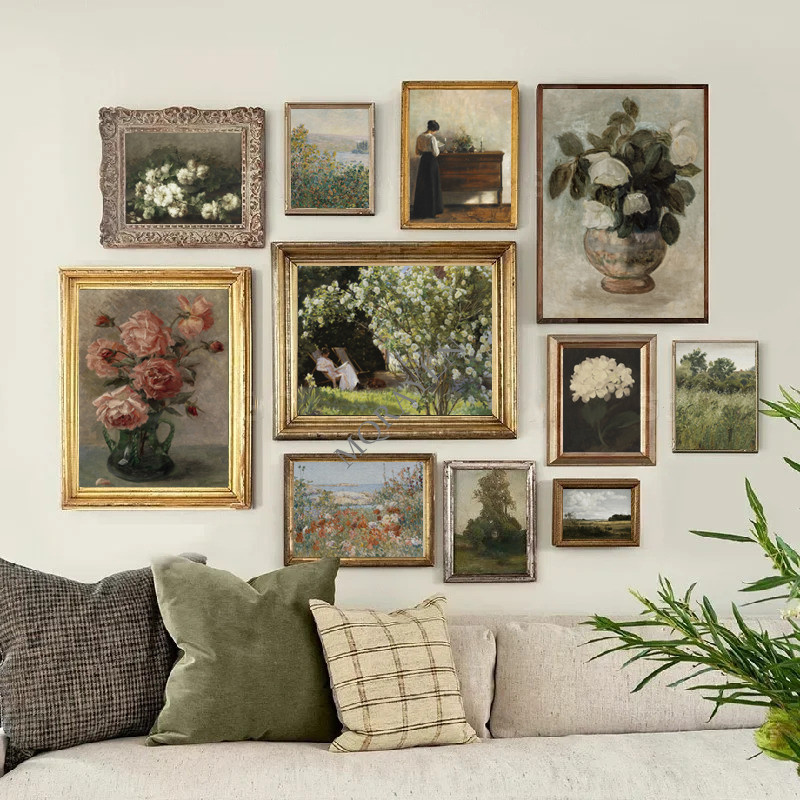 Rural Nature Landscape Wall Ar - Victory Home Decor ulasan dan harga