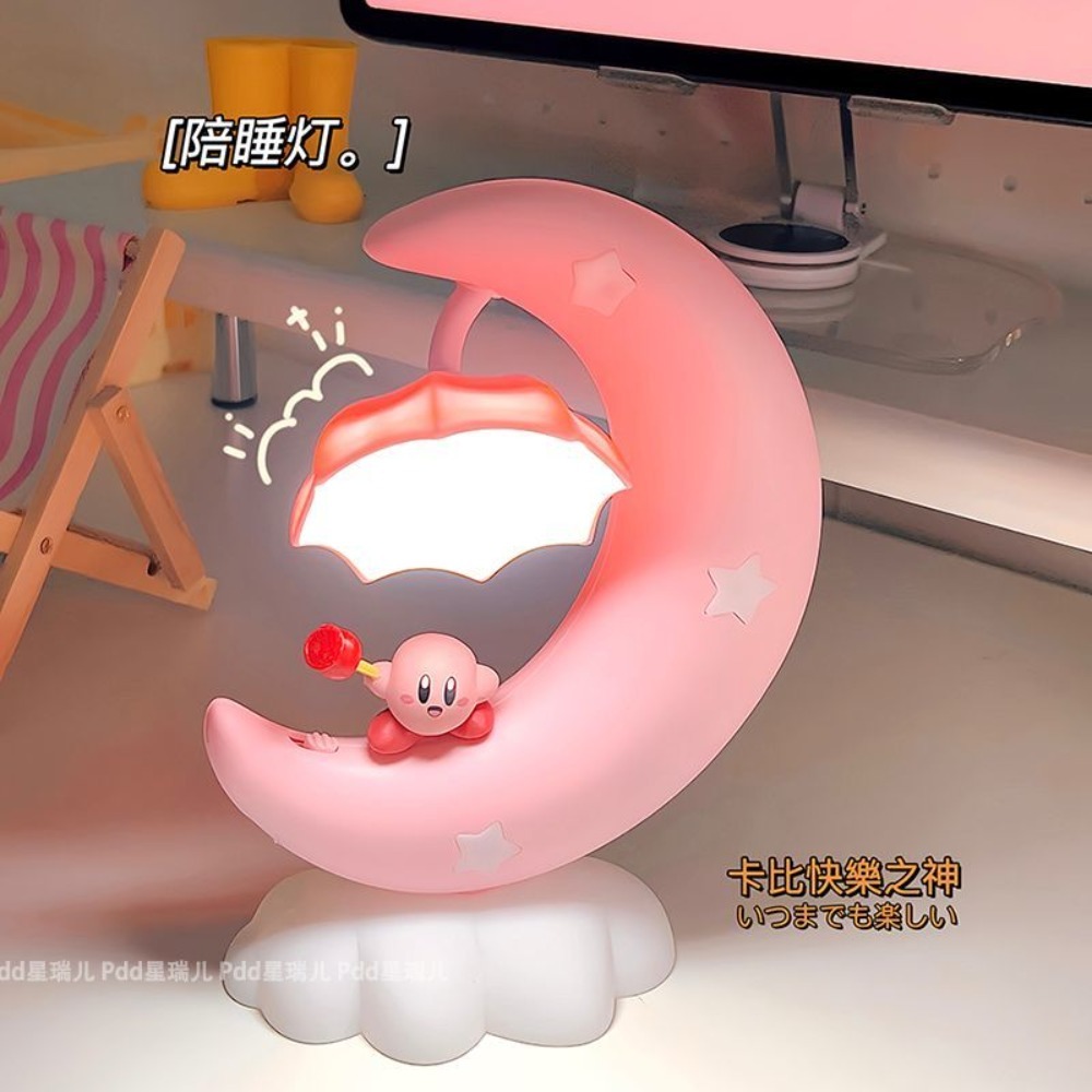 Cute Kirby Moon Night Light, K - Home Decor Online ulasan dan harga