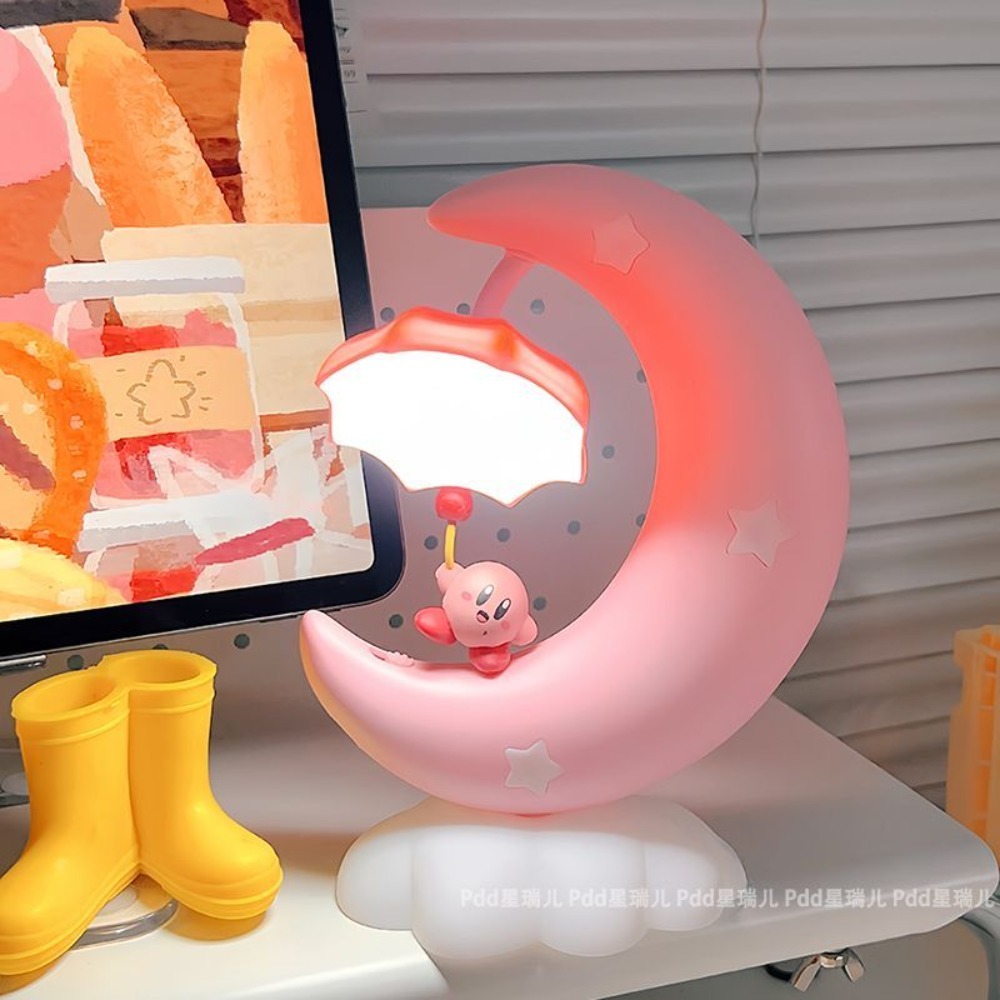 Cute Kirby Moon Night Light, K - Home Decor Online ulasan dan harga