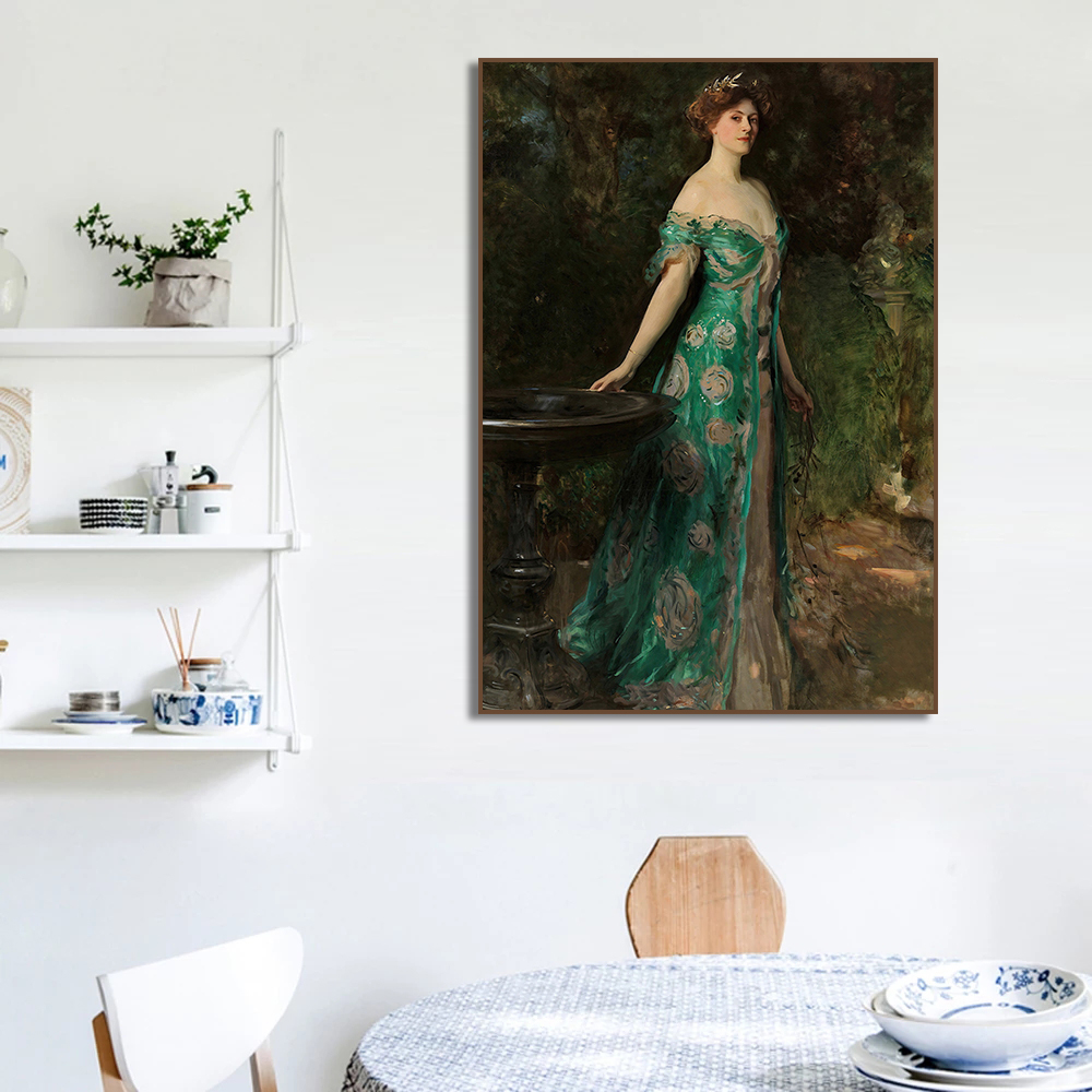 Renaissance Women Portrait Pos - Victory Home Decor ulasan dan harga