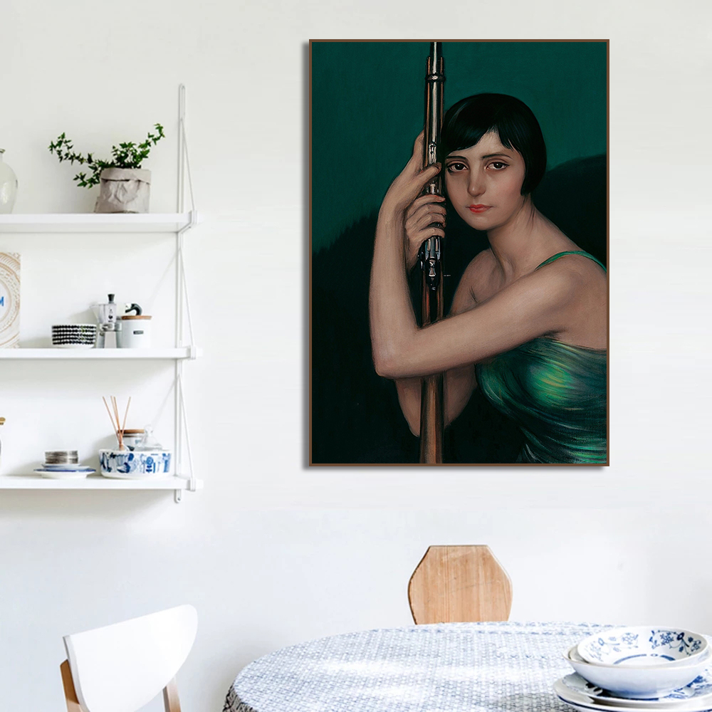 Renaissance Women Portrait Pos - Victory Home Decor ulasan dan harga