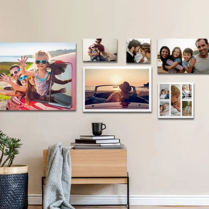 Custom Frameless Photo Canvas  - Home Decor Reviews ulasan dan harga