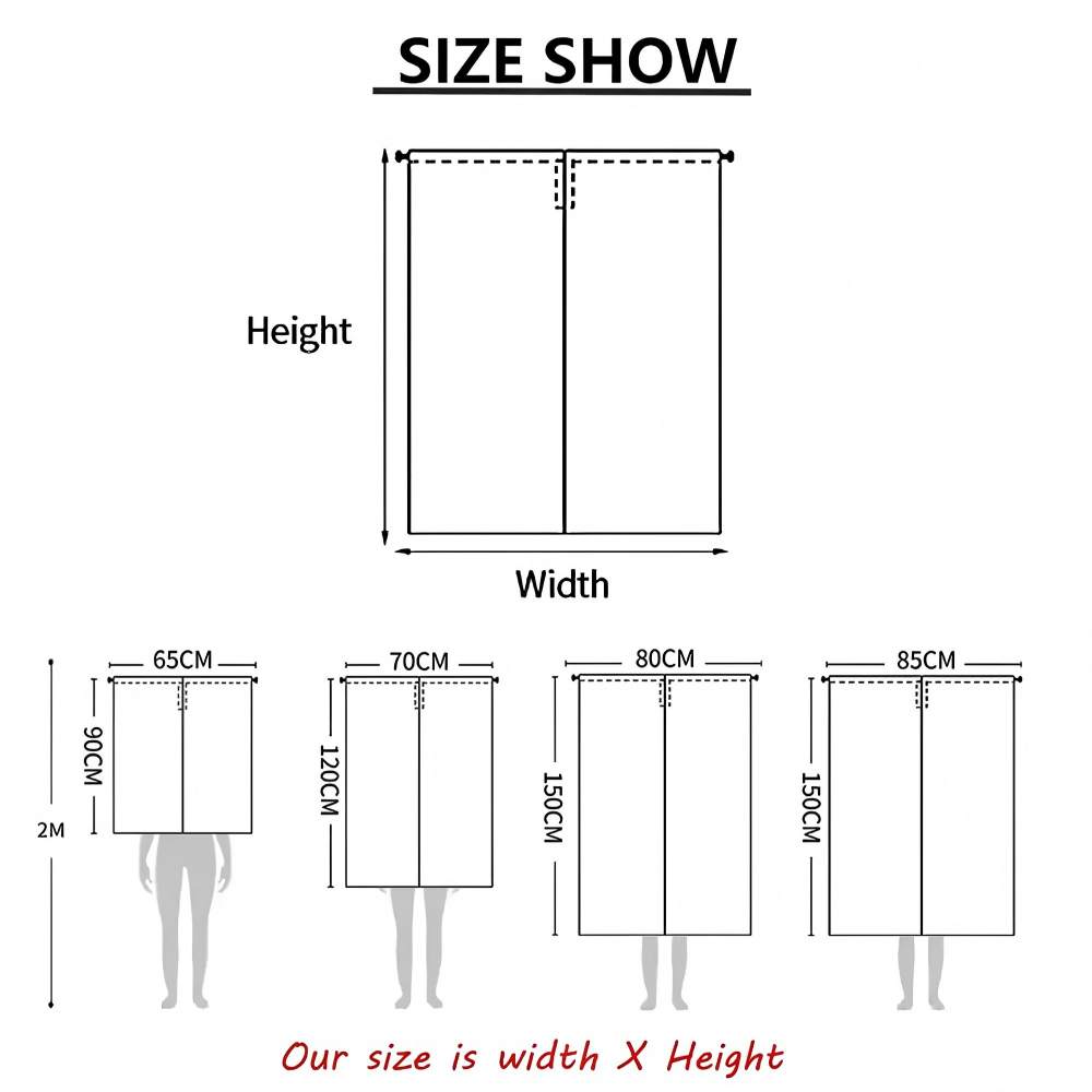 VIKAMA Custom Logo Print Door  - Room Divider Screen ulasan dan harga