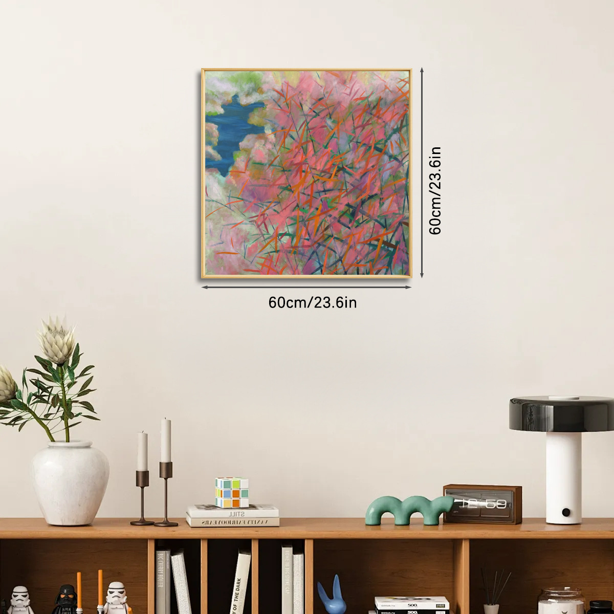 High-class living room decorat - Abstract Oil Painting ulasan dan harga