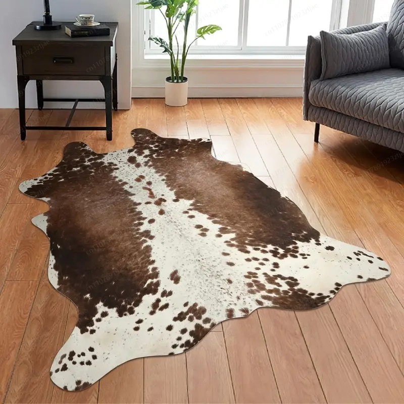 Amazon Hot Sale Faux Cowhide R - Cowhide Rug Faux ulasan dan harga