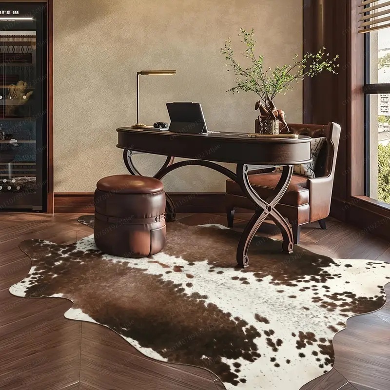 Amazon Hot Sale Faux Cowhide R - Cowhide Rug Faux ulasan dan harga