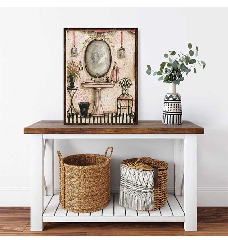 Vintage French Style Shabby Vi - Victory Home Decor ulasan dan harga