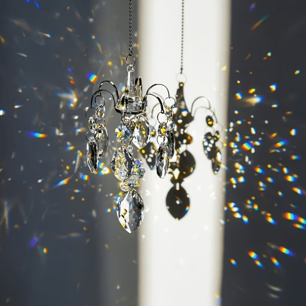Craft Decoration Rhinestone Pe - Crystal Sun Catcher ulasan dan harga