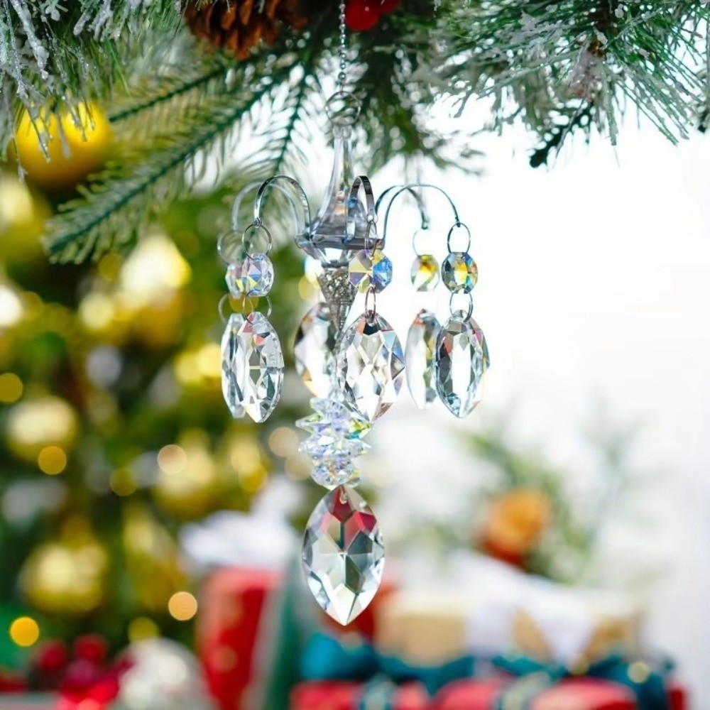 Craft Decoration Rhinestone Pe - Crystal Sun Catcher ulasan dan harga