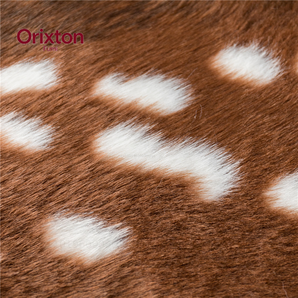 Fashion Hot Faux Deer Printed  - Cowhide Rug Faux ulasan dan harga